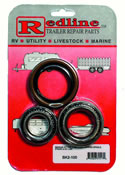 Bearing Kit For 1.063" BTR Spindle, Double Lip Seal - Click Image to Close